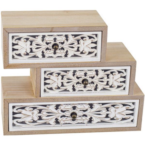 Signes Grimalt Signes Grimalt  Košare i kutije Nakit 3 Ladice  Signes Grimalt