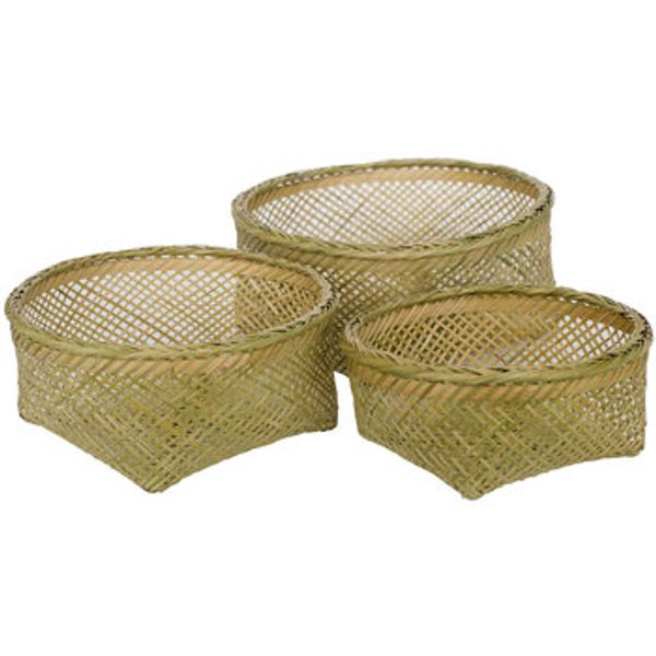 Signes Grimalt Signes Grimalt  Košare i kutije Okrugle Košare 3 Jedinice  Signes Grimalt