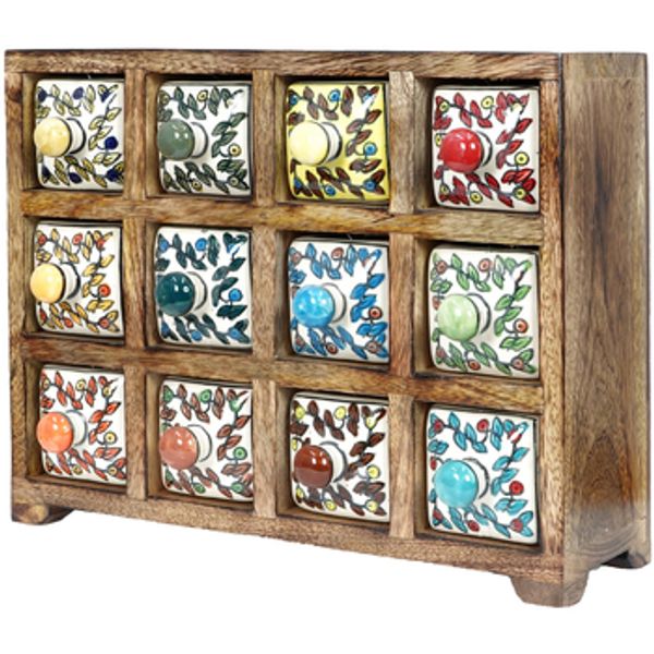 Signes Grimalt Signes Grimalt  Košare i kutije Stalak Za Začine S 12 Ladica  Signes Grimalt