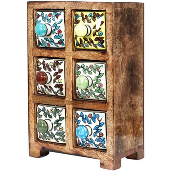 Signes Grimalt Signes Grimalt  Košare i kutije Stalak Za Začine Sa 6 Ladica  Signes Grimalt