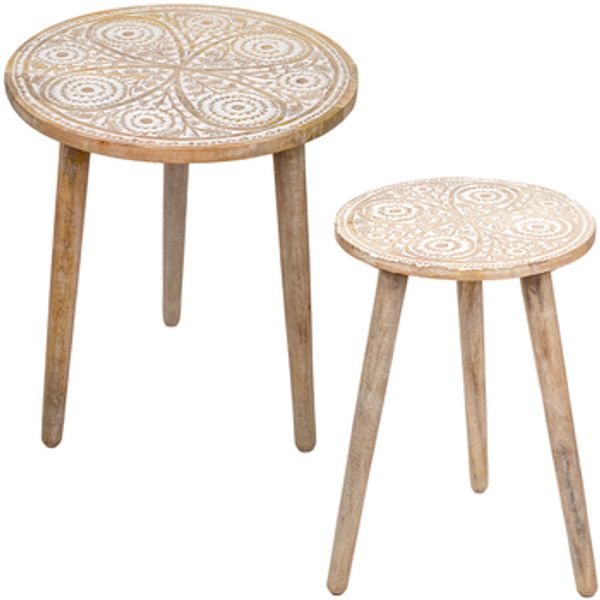 Signes Grimalt Signes Grimalt  Niski stolići Rustikalni Stolovi 2 Jedinice  Signes Grimalt