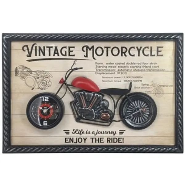 Signes Grimalt Signes Grimalt  Satovi Motociklistički Zidni Sat Ornament  Signes Grimalt