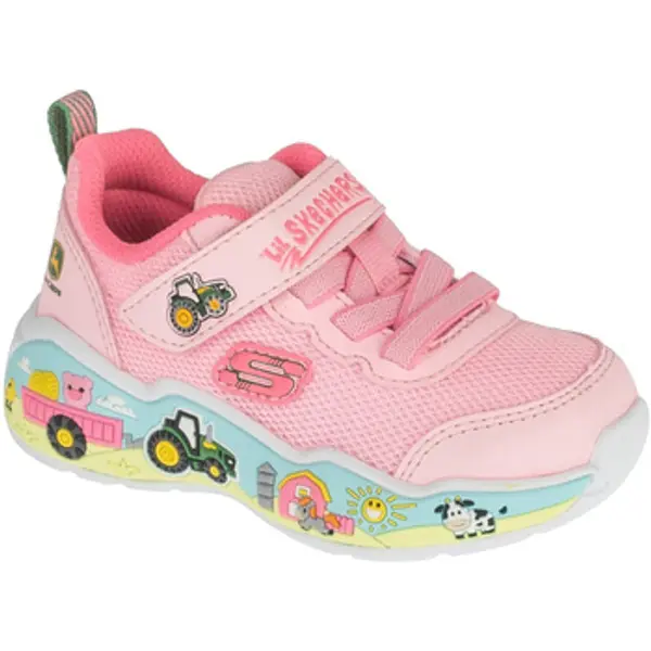 Skechers Skechers  Niske tenisice John Deere: Play Scene - Farm Girlie  Skechers