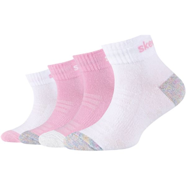 Skechers Skechers  Sportske čarape 4PPK Girls Mesh Ventilation Quarter Socks  Skechers