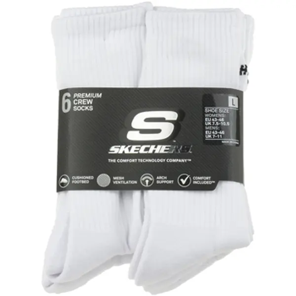 Skechers Skechers  Sportske čarape 6pk Core Crew LG Socks  Skechers