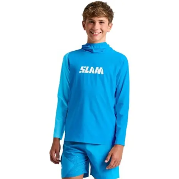 Slam Slam  Jednodijelni kupaći kostimi Od Jr Tech Hooded T-Shirt  Slam