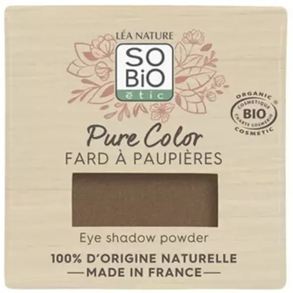 Sobioetic Sobioetic  Sjenila za oči i baze za sjenila Pure Color Organic Eyeshadow - 02 Brun Solaire  Sobioetic