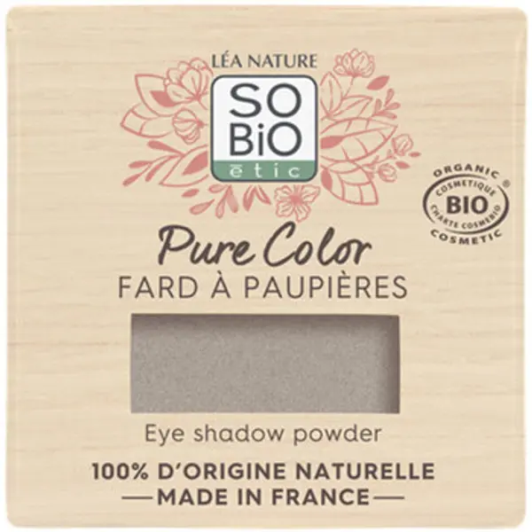 Sobioetic Sobioetic  Sjenila za oči i baze za sjenila Pure Color Organic Eyeshadow - 03 Gris Précieux  Sobioetic