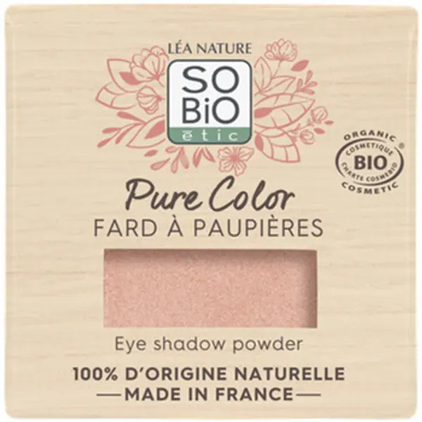 Sobioetic Sobioetic  Sjenila za oči i baze za sjenila Pure Color Organic Eyeshadow - 04 Rose Tendresse  Sobioetic