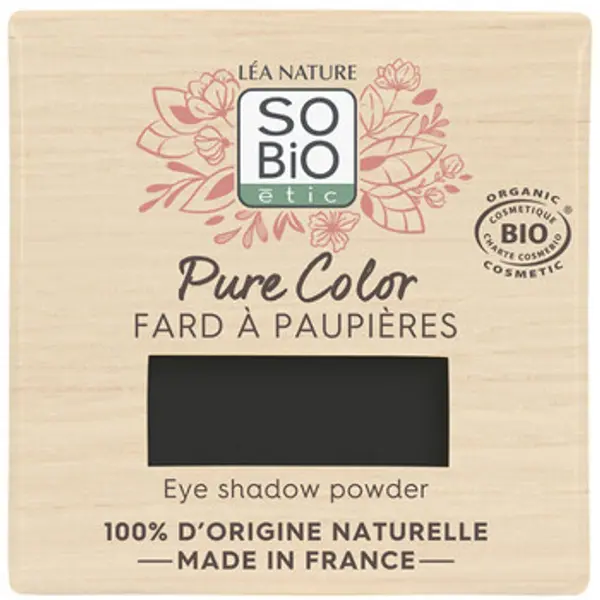 Sobioetic Sobioetic  Sjenila za oči i baze za sjenila Pure Color Organic Eyeshadow - 05 Noir Onyx  Sobioetic