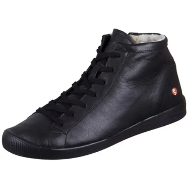 Softinos Softinos  Visoke tenisice Ibbi Black Wollfutter  Softinos