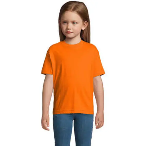 Sols Sols  Majice kratkih rukava Dje?ja majica kratkih rukava u Imperial Orange boji, 100% pamuk  Sols