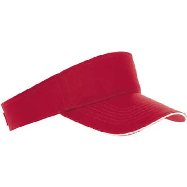 Sols Sols  Šilterice ACE CRVENO-BIJELI - UNISEX PAMU?NI VIZIR  Sols