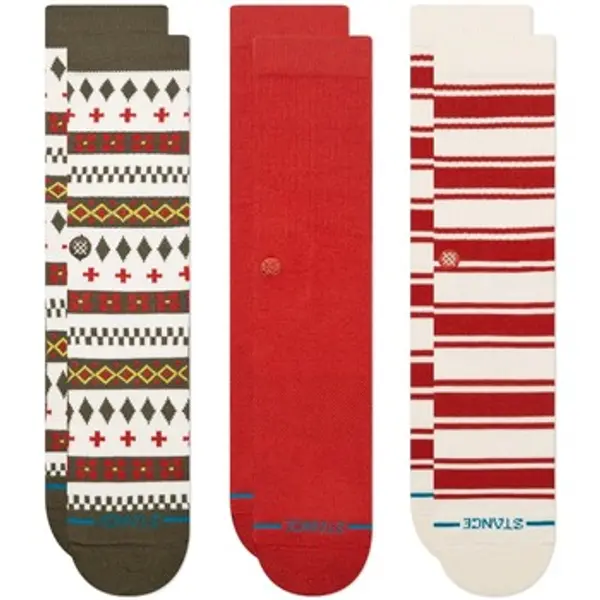 Stance Stance  Visoke čarape Calcetines Mujer Modèle Cabin Days Crew 3 Pack  Stance