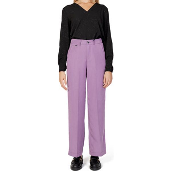 Street One Street One  Hlače Straight Leg Lyocell twill Cas 376863  Street One