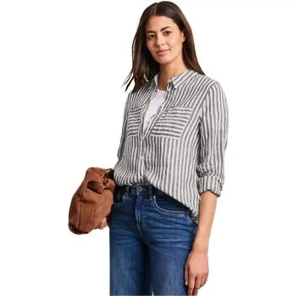Street One Street One  Košulje i bluze SOL_LTD QR Striped shirtcollarblouse 346289  Street One