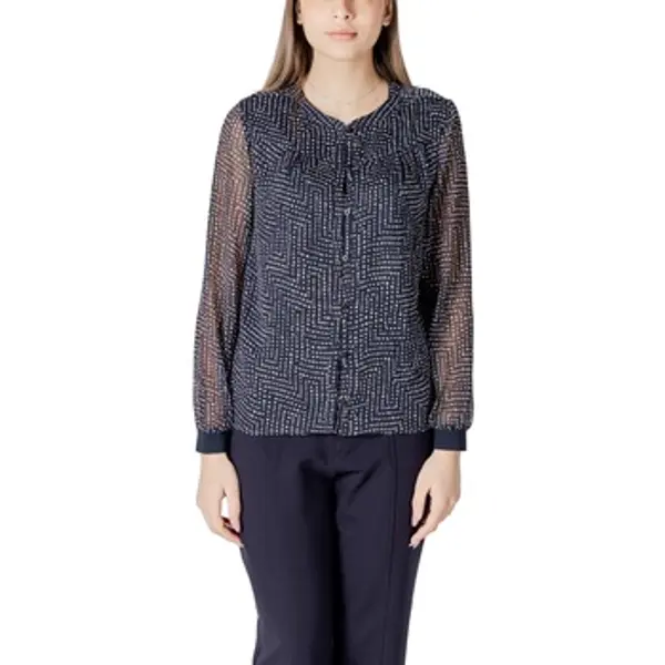 Street One Street One  Topovi i bluze Printed chiffon blouse w placket detail 345452  Street One
