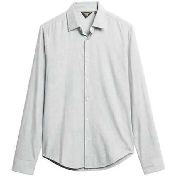 Superdry Superdry  Košulje dugih rukava Chemise manches longues  Cotton Smart bleu marine  Superdry