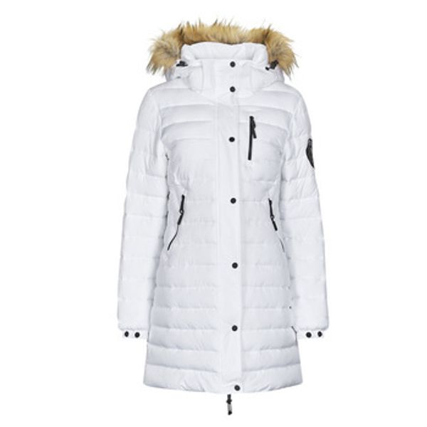 Superdry Superdry  Pernate jakne FUJI HOODED MID LENGTH PUFFER  Superdry
