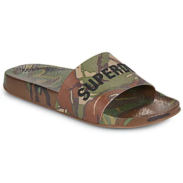 Superdry Superdry  Sportske natikače Camo Print Pool Slide  Superdry