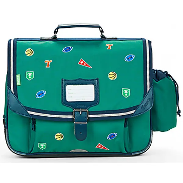 Tann's Tann's  Školske torbe DAN CARTABLE 38 CM POCHE GOURDE  Tann's
