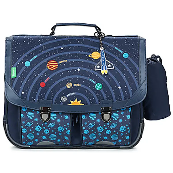 Tann's Tann's  Školske torbe GABRIEL CARTABLE 38CM POCHE GOURDE  Tann's