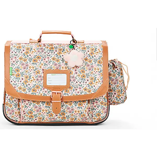 Tann's Tann's  Školske torbe HELOISE CARTABLE 38 CM POCHE GOURDE  Tann's
