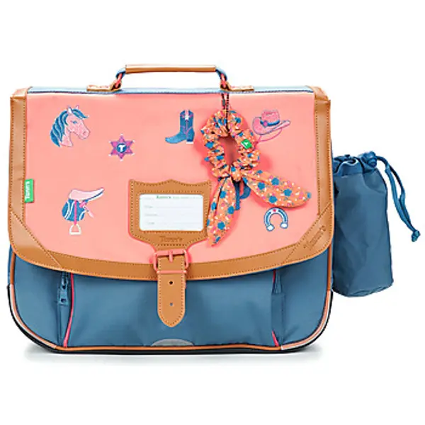 Tann's Tann's  Školske torbe JANE CARTABLE 38 CM POCHE GOURDE  Tann's