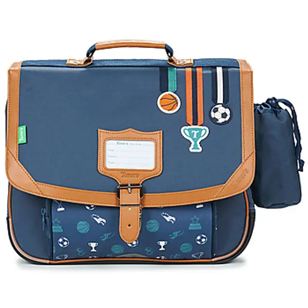 Tann's Tann's  Školske torbe PACO CARTABLE 38 CM POCHE GOURDE  Tann's