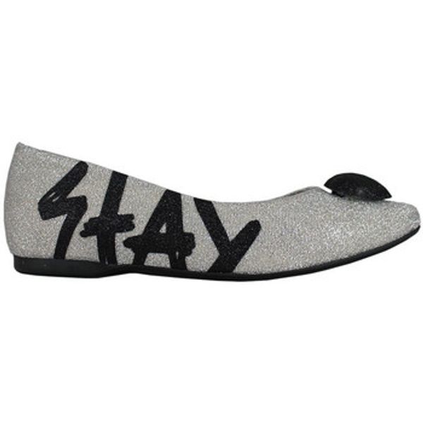 Thewhitebrand Thewhitebrand  Modne tenisice Bailarina love silver  Thewhitebrand