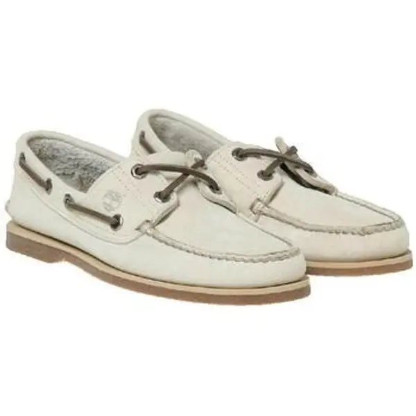 Timberland Timberland  Brodarice Chaussures bateau  Classic Boat Shoe Natural Nubuck  Timberland