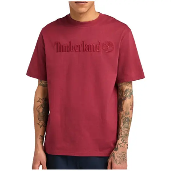 Timberland Timberland  Majice kratkih rukava T-shirt  Man Logo bordeaux  Timberland