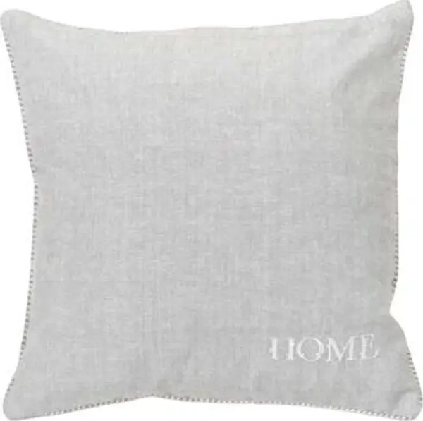 Today Today  Jastuci Coussin  Capucine gris brodé 40x40 cm  Today