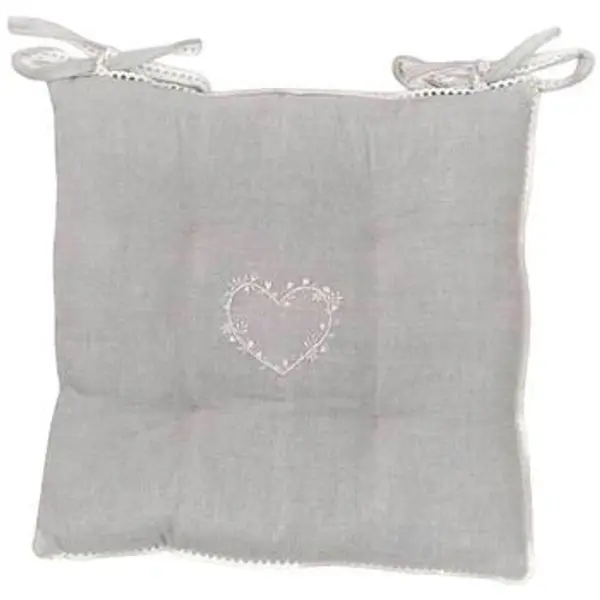 Today Today  Jastuci za stolice Galette de chaise  Coussin de chaise brodé beige  Today