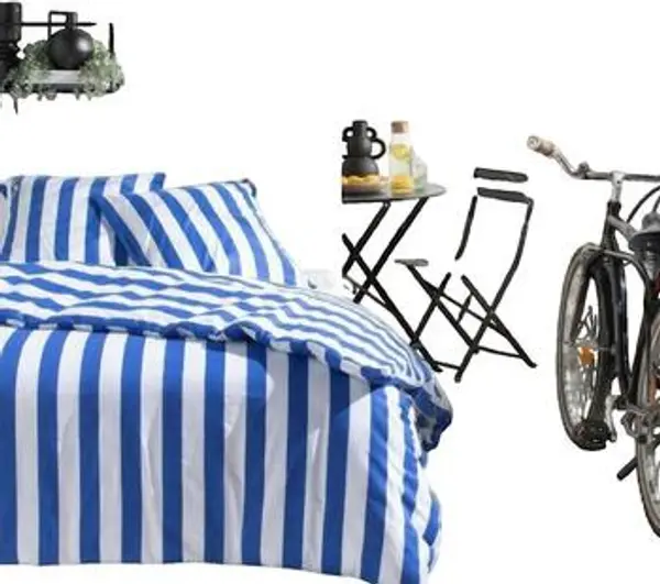 Today Today  Navlake za pokrivače Housse de couette  Summer Stripes Bleu  Today