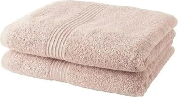 Today Today  Ručnici i rukavice za pranje Serviettes de bain  Essential lot de 2 50x90 cm Rose  Today
