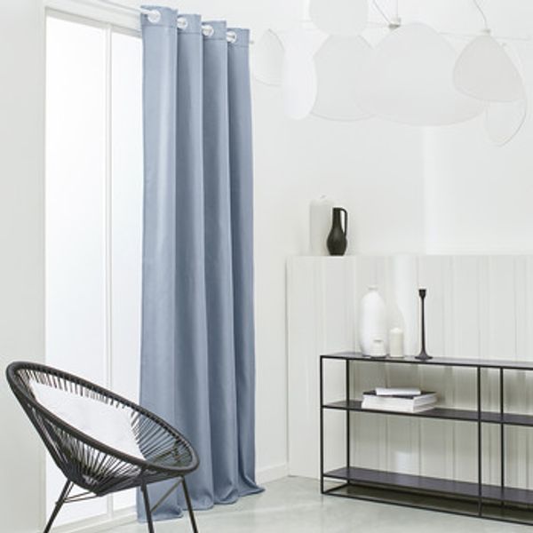 Today Today  Zavjese i zastori Rideau Isolant 140/240 Polyester TODAY Essential Denim  Today