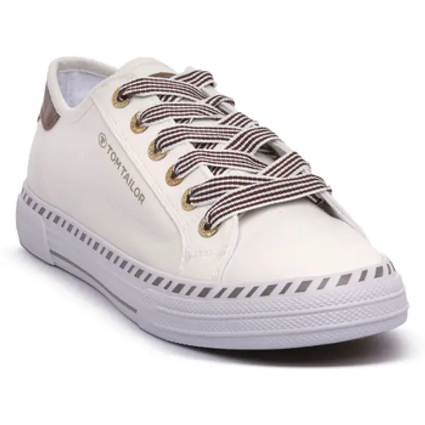 Tom Tailor Tom Tailor  Modne tenisice WHITE  Tom Tailor