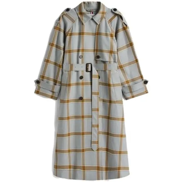 Tommy Hilfiger Tommy Hilfiger  Baloneri Gabardina Mujer Modèle Light Wool Check Rlx Tre  Tommy Hilfiger