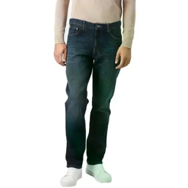 Tommy Hilfiger Tommy Hilfiger  Hlače Pantalones Hombre Modèle Straight Denton Str Blac  Tommy Hilfiger