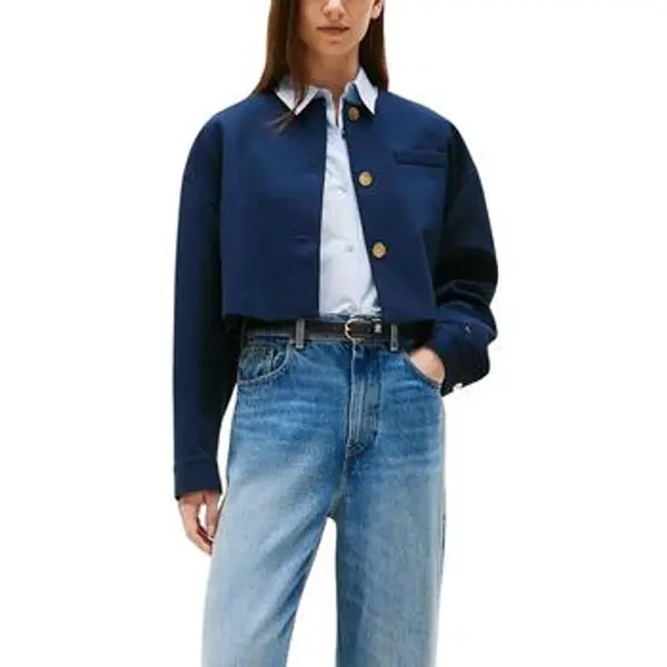 Tommy Hilfiger Tommy Hilfiger  Jakne i sakoi PUNTO CROP LADY JACK WW0WW46519  Tommy Hilfiger