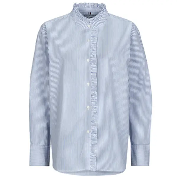 Tommy Hilfiger Tommy Hilfiger  Košulje i bluze POPLIN RUFFLE SHIRT  Tommy Hilfiger