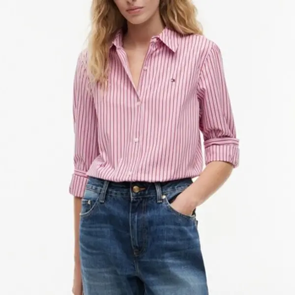 Tommy Hilfiger Tommy Hilfiger  Košulje i bluze Ww0ww51155 Summer Poplin Regular Sh  Tommy Hilfiger