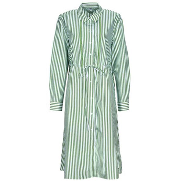 Tommy Hilfiger Tommy Hilfiger  Kratke haljine ORG CO STRIPE MIDI SHIRT-DRESS  Tommy Hilfiger