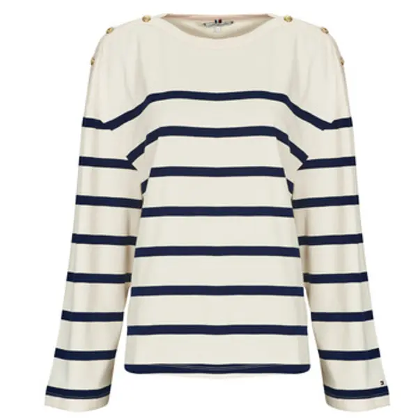 Tommy Hilfiger Tommy Hilfiger  Majice dugih rukava LWK GOLD BUTTON BOAT-NK LS TEE  Tommy Hilfiger