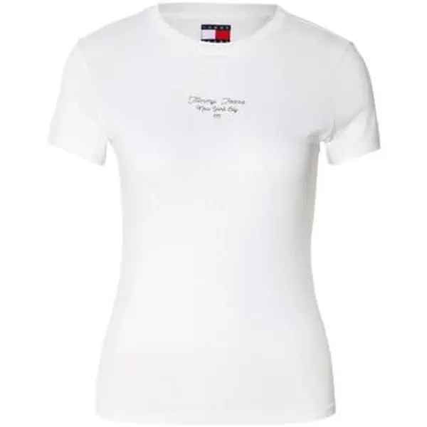 Tommy Hilfiger Tommy Hilfiger  Majice kratkih rukava DW0DW21542 YBL ECRU  Tommy Hilfiger