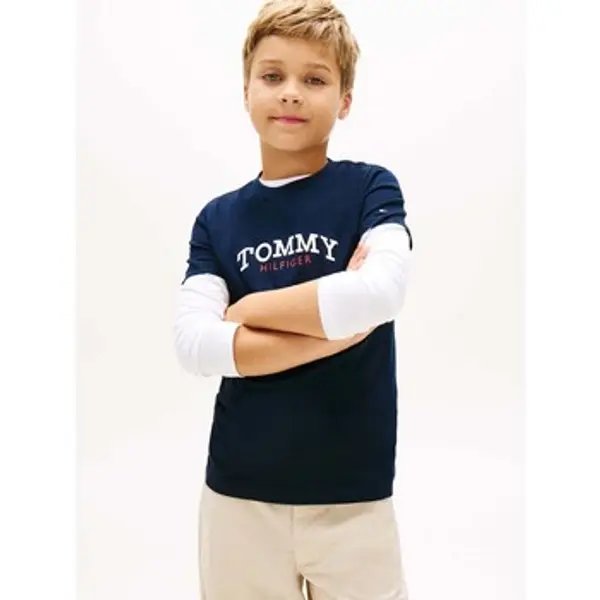 Tommy Hilfiger Tommy Hilfiger  Majice / Polo majice Monogram Graphic T-Shirt  Tommy Hilfiger