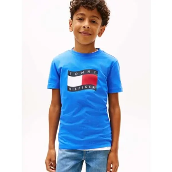 Tommy Hilfiger Tommy Hilfiger  Majice / Polo majice Wavy Flag T-Shirt  Tommy Hilfiger