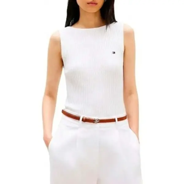 Tommy Hilfiger Tommy Hilfiger  Majice s naramenicama i majice bez rukava Camisetas Mujer Modèle Ww0ww47807  Tommy Hilfiger