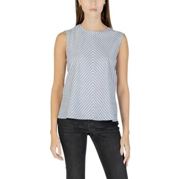 Tommy Hilfiger Tommy Hilfiger  Majice s naramenicama i majice bez rukava CRINKLE VIS MIX SLEE WW0WW44554  Tommy Hilfiger